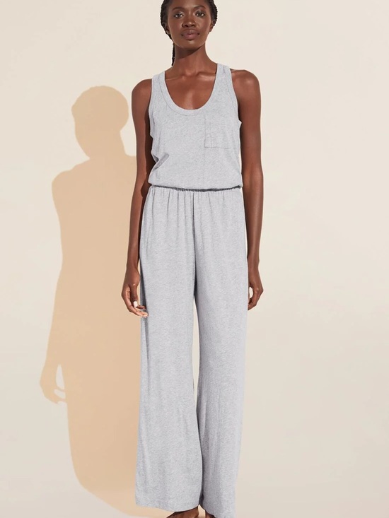Eberjey Pants - Eberjey Aloe Infused Cotton Wide Leg Jumpsuit / Brand NWT / Size M / MSRP $148